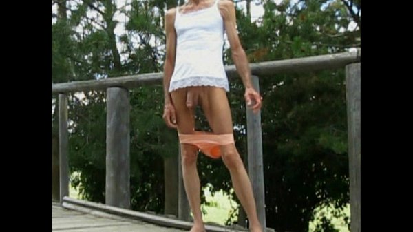 Anal Fisting Outdoors With My Panties Pulled Down