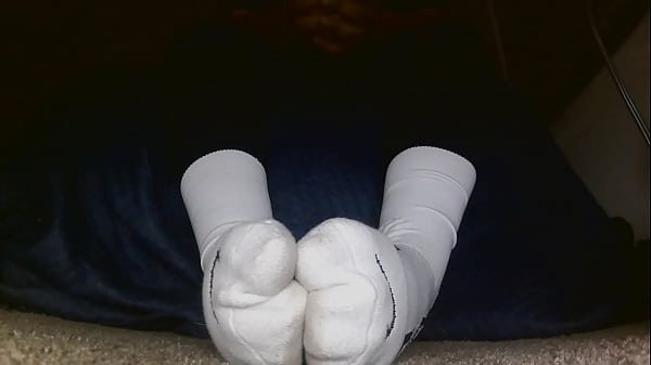 White Socks To Bear Soles (plus some orange play hehe)
