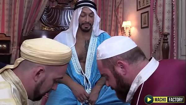 MachoFactory: Muscular Viktor Rom and Santi Noguera Have A Crazy Orgy Session