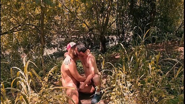 Caught in the act by strangers in the bush and we continued until we enjoyed.