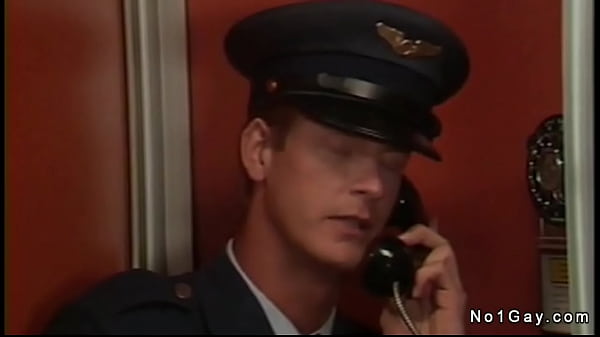 Gay interracial threesome on flight