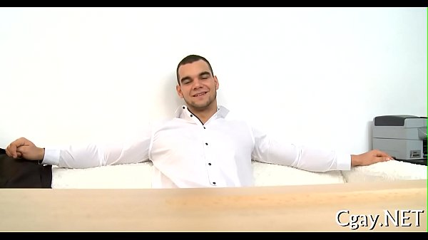 Immodest blowjob for lusty homo